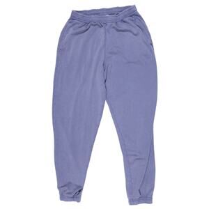 Gymshark womens joggers no logo tencel warmup stone wash grey gray sweatpants S‎